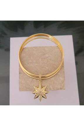 دستبند استیل (فولاد) نارنجی زنانه استیل ضد زنگ Ankı - کد 903483902