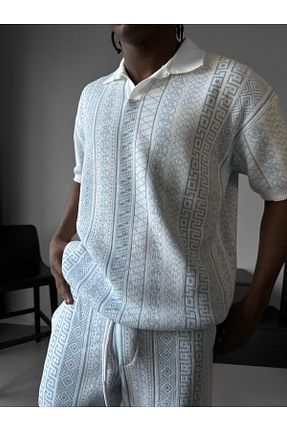 ست گرمکن آبی مردانه %100 پنبه KHAYN - کد 903528513