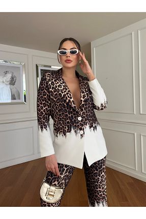 ست بالاتنه و پائین تنه سفید زنانه بافتنی 1Moda1Tarz - کد 903531716