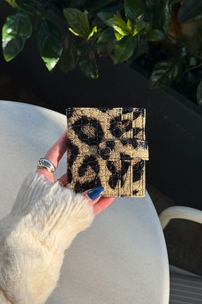 کیف پول قهوه ای زنانه klovi - کد 903566587