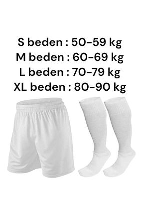 شوارک اسپرت سفید مردانه بلند Gök Sports - کد 847360216