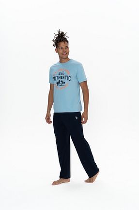 ست لباس راحتی آبی مردانه لیسانس دار	 U.S. Polo Assn. - کد 903365601