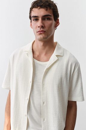 پیراهن مردانه یقه پیراهنی H&M - کد 903627702