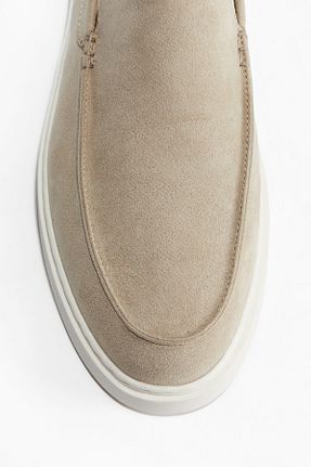 کفش لوفر بژ مردانه پاشنه کوتاه (1 - 4 سانتی متر) H&M - کد 903627710