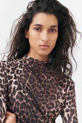 لباس قهوه ای بافتنی H&M - کد 903628183