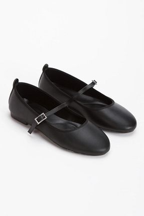 بابت مشکی زنانه چرم مصنوعی elvinshoes - کد 903634493