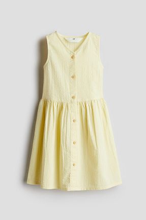 لباس زرد بچه گانه بافتنی H&M - کد 903626966