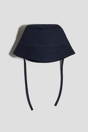 کلاه سرمه ای بچه گانه پنبه ای H&M - کد 904710509