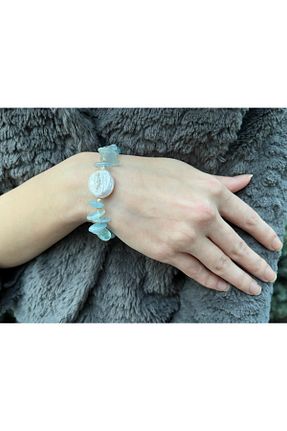 دستبند مروارید آبی مروارید فرهنگی sanghatelier - کد 904711438
