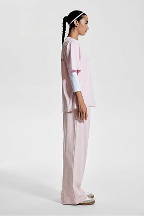 شلوار اسپرت صورتی زنانه H&M - کد 903628391