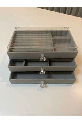 نظم دهنده جواهرات و آرایش طوسی LONDON Birds Store - کد 904800236
