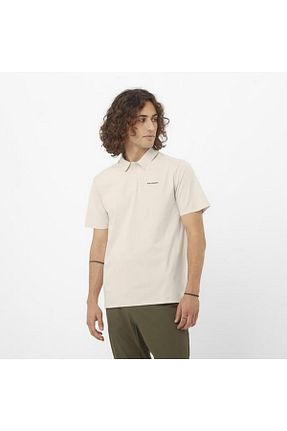 تیشرت بژ مردانه Fitted Salomon - کد 924384695