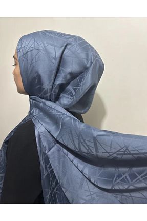 شال طوسی زنانه MİS İPEK - کد 807520636