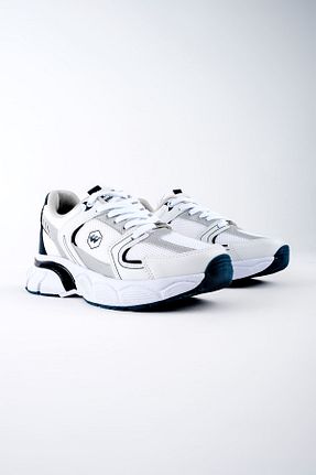 کفش اسنیکر سفید زنانه بند دار LAL SHOES & BAGS - کد 829981602