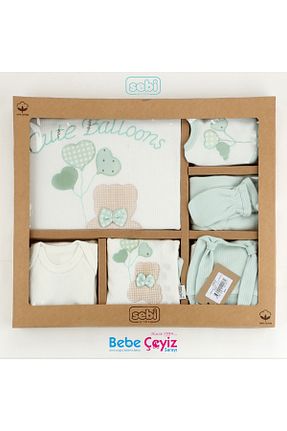 بعد از زایمان سبز بچه گانه پنبه ای Sebi Bebe - کد 849135873