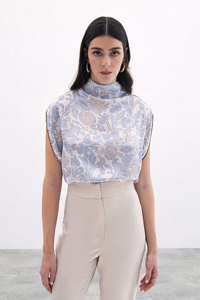 شلوار بژ زنانه پلی استر Sateen - کد 903749263