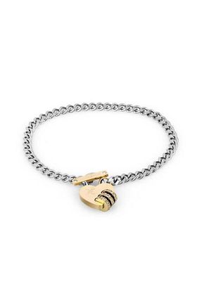 دستبند استیل (فولاد) طلائی زنانه استیل (فولاد) Daniel Klein - کد 374766409