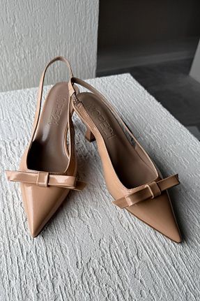 کفش پاشنه بلند کلاسیک رنگی زنانه چرم لاکی nope21shoess - کد 903749398