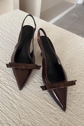 کفش پاشنه بلند کلاسیک رنگی زنانه چرم لاکی nope21shoess - کد 903749458