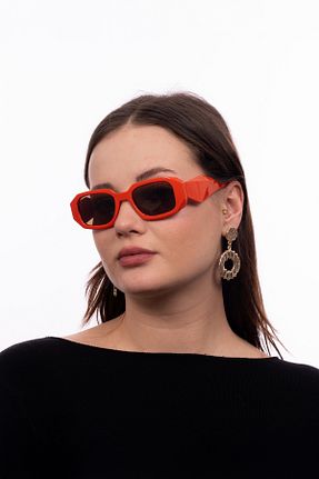 عینک آفتابی نارنجی زنانه UV400 GlimmerGroove - کد 903760847