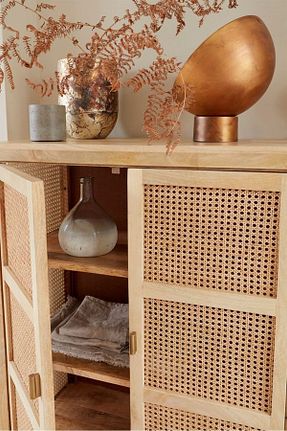کنسول قهوه ای چوب ŞafakMobilya - کد 676556970