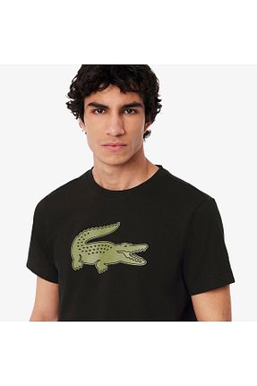 تیشرت مشکی مردانه رگولار Lacoste - کد 903767452