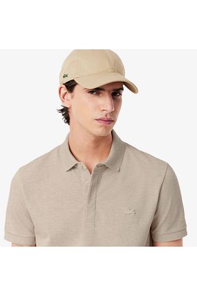 پولوشرت طوسی مردانه رگولار Lacoste - کد 903773917