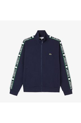 سوئیشرت سرمه ای مردانه ساده Lacoste - کد 903770145
