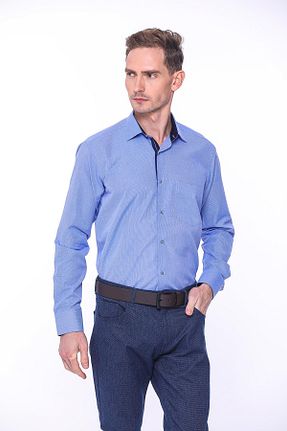 پیراهن سرمه ای مردانه Relaxed Fitmens - کد 308511715