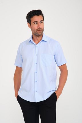 پیراهن سرمه ای مردانه Relaxed Fitmens - کد 303750440