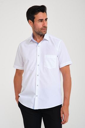 پیراهن سفید مردانه Relaxed Fitmens - کد 303750635