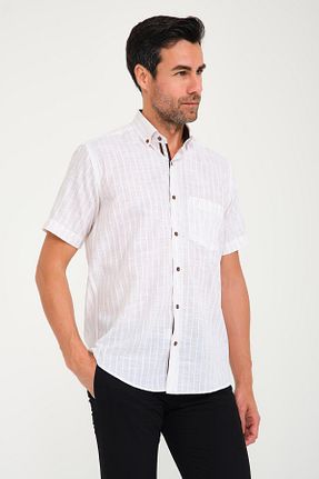 پیراهن نباتی مردانه Relaxed Fitmens - کد 303547343