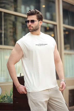 تیشرت نباتی مردانه رگولار Madmext - کد 903787888