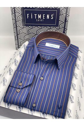 پیراهن سرمه ای مردانه Relaxed Fitmens - کد 761956303