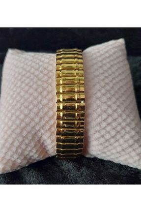 دستبند استیل (فولاد) طلائی استیل (فولاد) angel bijuteri - کد 903801591