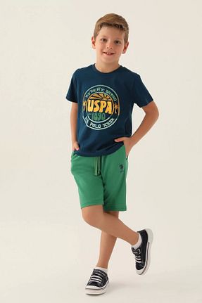 شلوارک و برمودا سرمه ای بچه گانه رگولار U.S. Polo Assn. - کد 804774651