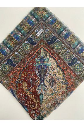 روسری نارنجی پنبه ای poloist - کد 903803846