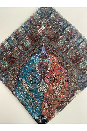 روسری آبی پنبه ای poloist - کد 903803837