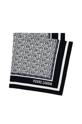 شال قهوه ای زنانه ابریشم Pierre Cardin - کد 904974609