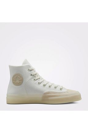 کفش اسنیکر بژ زنانه بند دار Converse - کد 774343602