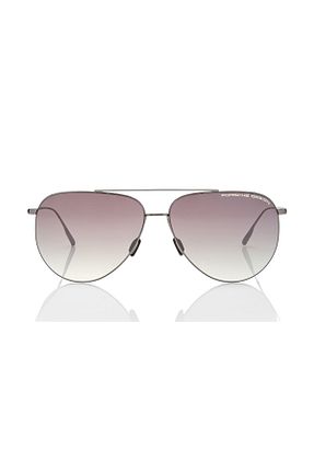 عینک آفتابی طوسی مردانه 62 Porsche Design - کد 903818396