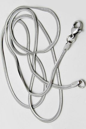 گردنبند استیل ( فولاد ) سفید زنانه استیل ضد زنگ Takı Dükkanı - کد 823186617