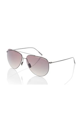 عینک آفتابی طوسی مردانه 62 Porsche Design - کد 903818396