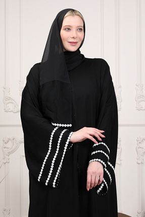 کلاه و ابایا مشکی زنانه بافتنی GigiTex - کد 903623193