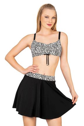 ست بیکینی مشکی زنانه طرح دار Endeep - کد 903940678