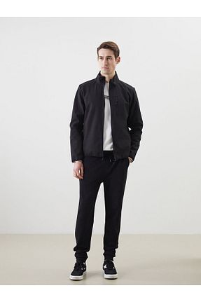 کاپشن مشکی مردانه رگولار LC Waikiki - کد 905730610