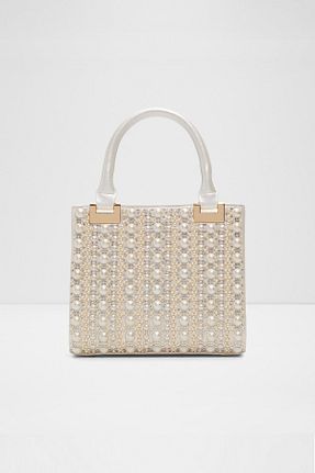 کیف مجلسی بژ زنانه چرم مصنوعی Aldo - کد 905253966