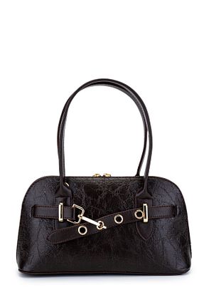 کیف دستی قهوه ای زنانه ابعاد کوچک minebag - کد 884929405