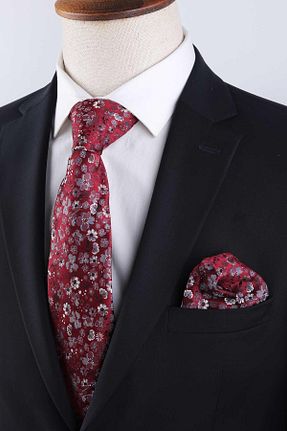 کراوات زرشکی مردانه میکروفیبر Kravatkolik - کد 900756296