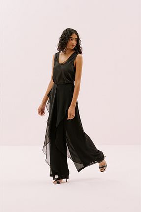 شلوار مشکی زنانه بافتنی Roman - کد 903988357